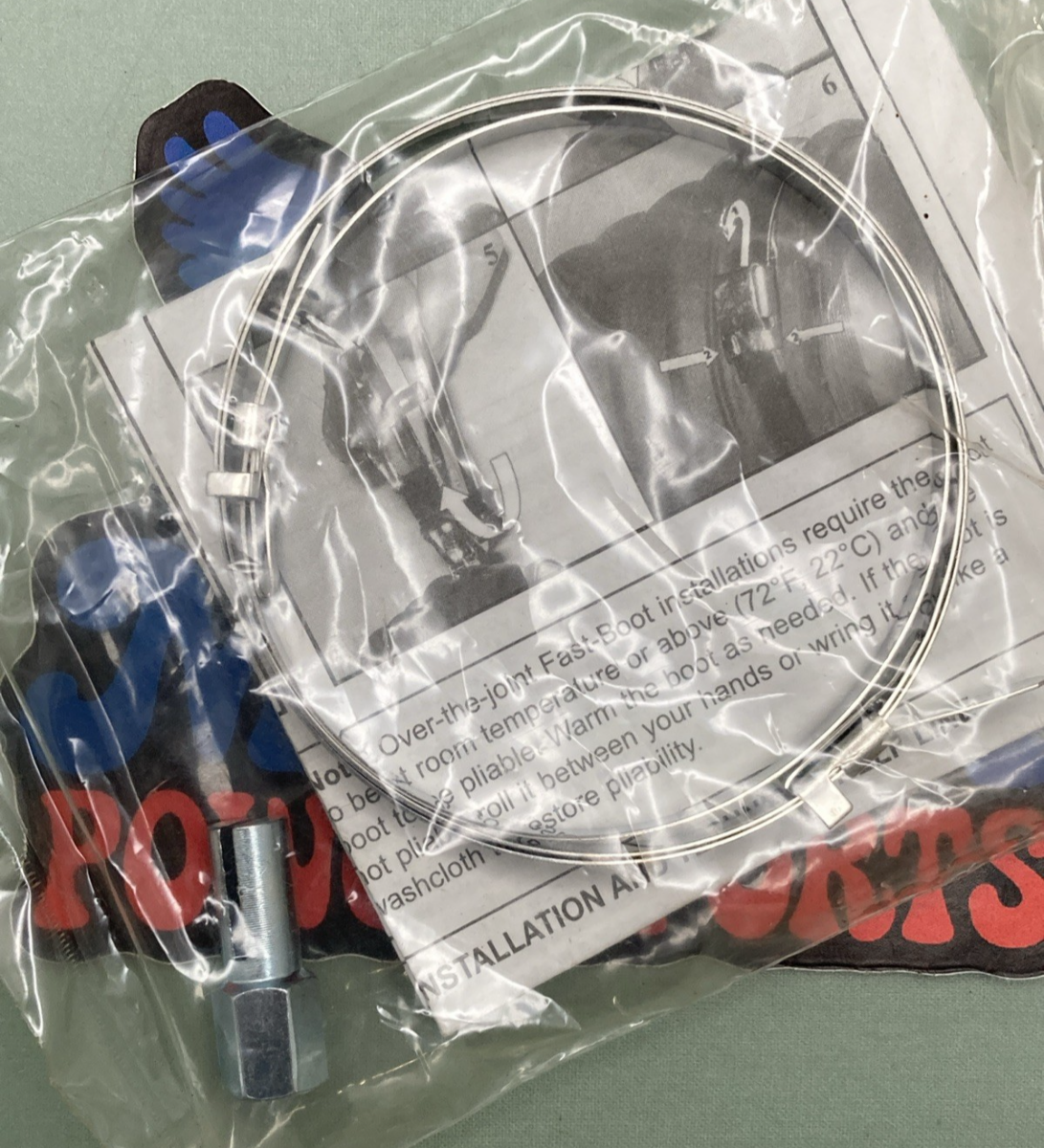 New Genuine J&M QB100 CV Boot Kit, Fast-Boot