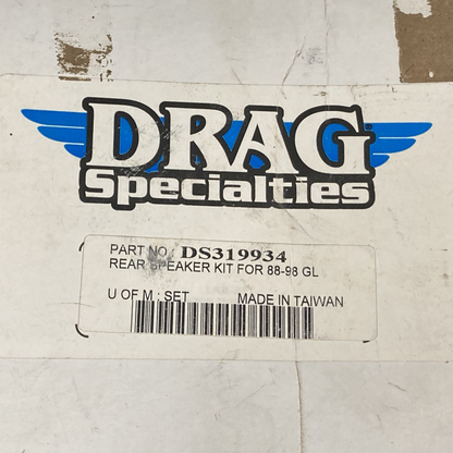 New Genuine Drag Specialties DS319934 Rear Speaker Kit