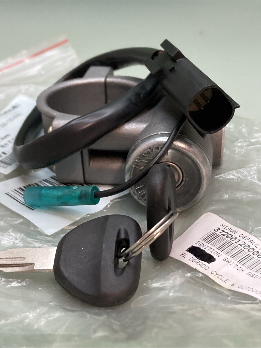 NEW GENUINE HISUN 37200-120-0000 IGNITION SWITCH ASSY
