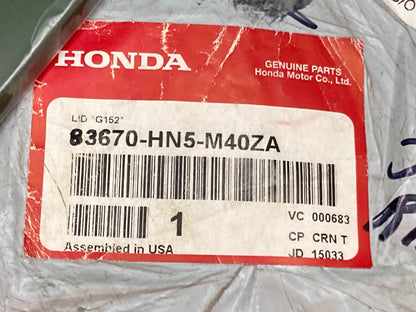 New Genuine Honda 83670-HN5-M40ZA Lid *G152* Adventure Green