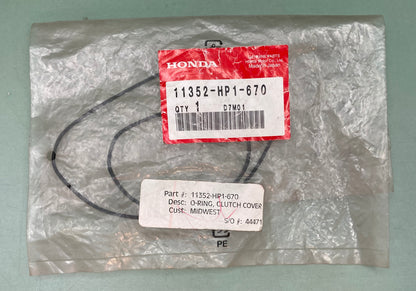 New Genuine Honda 11352-HP1-670 O-Ring, Clutch, Cover