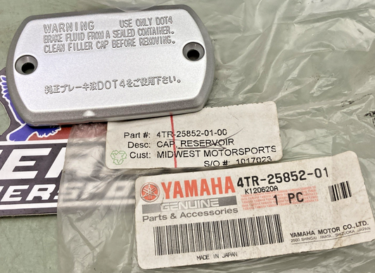 New Genuine Yamaha 4TR-25852-01 Cap Reservoir