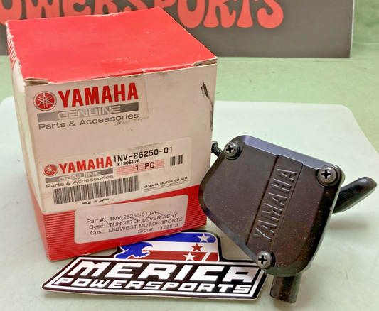 New Genuine Yamaha 1NV-26250-01 Throttle Lever Assembly