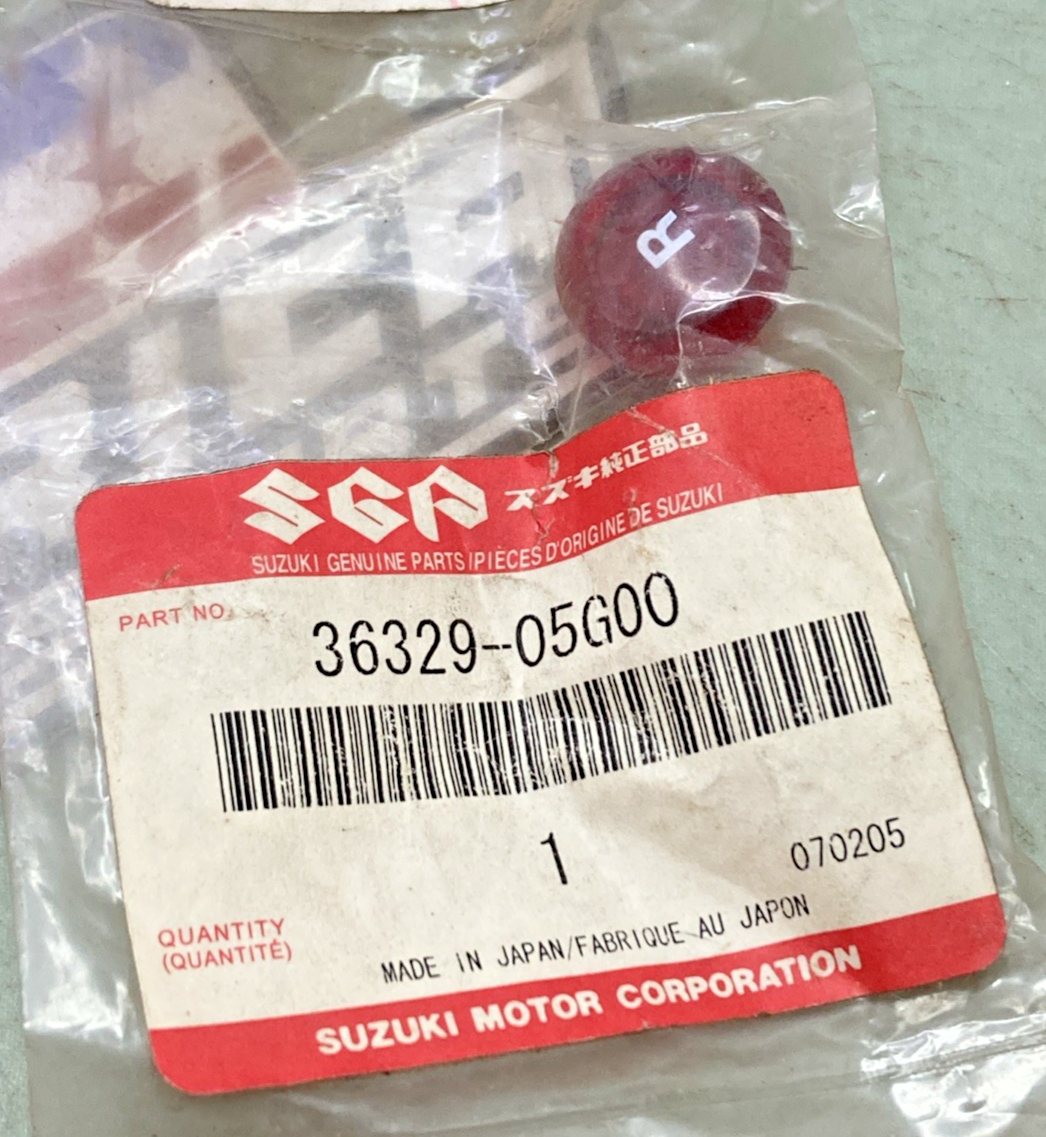 New Genuine Suzuki 36329-05G00 Lens, Reverse, Red