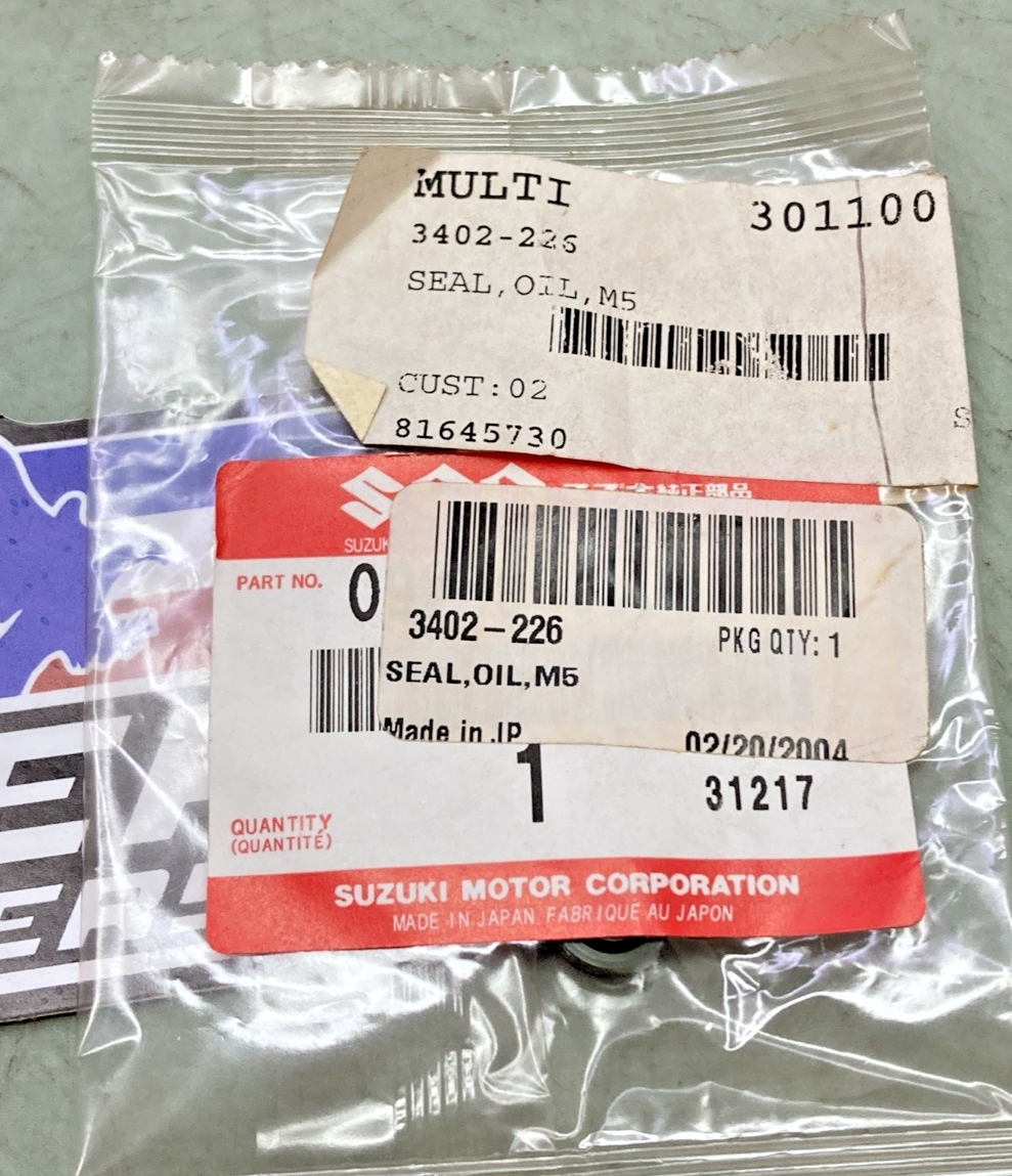 New Genuine Arctic Cat Suzuki 3402-226 Oil Seal