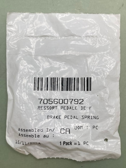 Can-Am 705600792 BRAKE PEDAL SPRING New Replaces