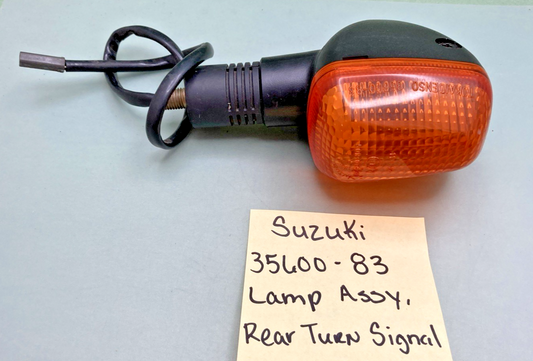 Replaces Suzuki 35600-83 Lamp Assy, Rear Turn Signal