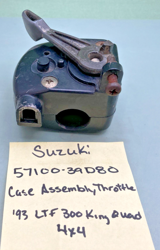 Replaces Suzuki 57100-39D80 Case Assembly Throttle,'93 LTF 300 King Quad 4x4