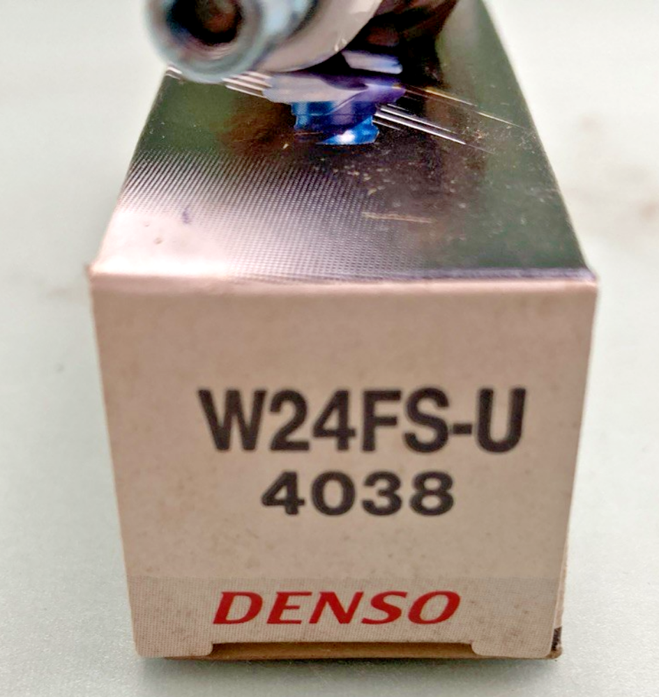 New Genuine Denso W24FS-U 4038 Standard U-Groove Spark Plug