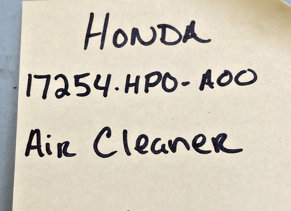 Replaces Honda 17254-HP0-A00 Air Cleaner