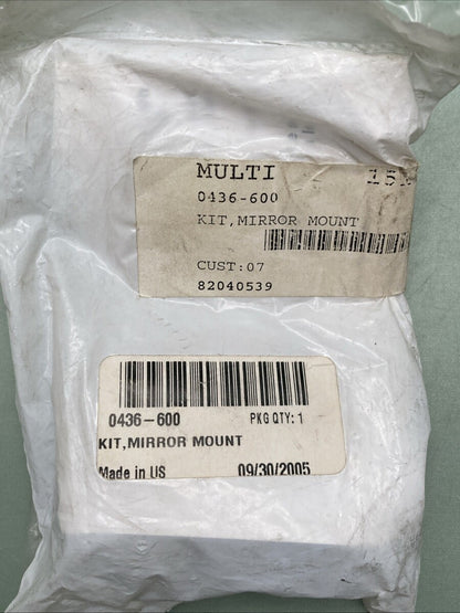 New Genuine Arctic Cat 0436-600 Kit, Mirror Mount