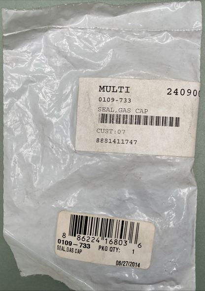 New Replaces Arctic Cat 0109-733 Seal, Gas Cap
