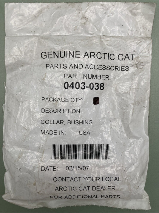 2 PK New Genuine Arctic Cat 0403-038 Collar, Bushing