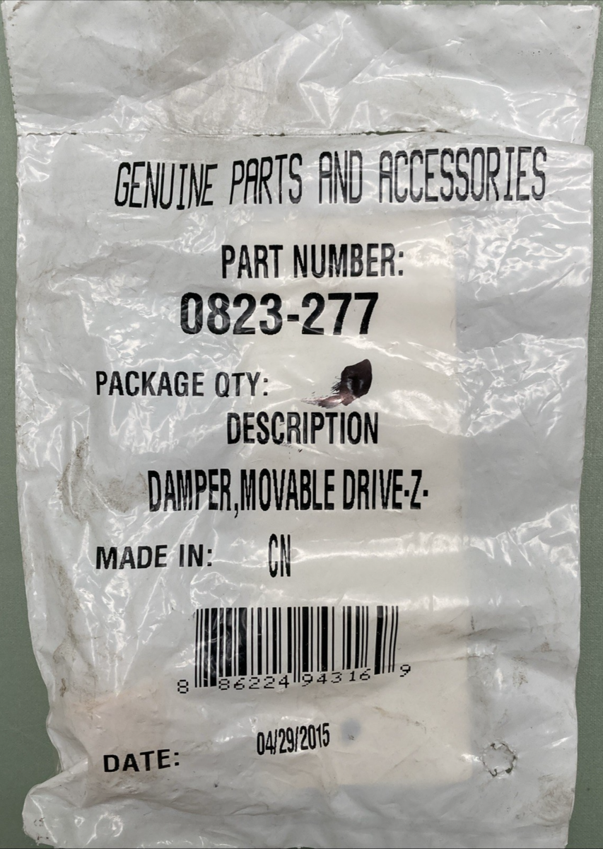 New Genuine Arctic Cat 0823-277 Damper, Movable Drive -Z-