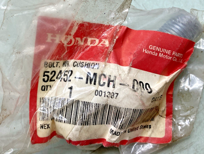 New Genuine Honda 52452-MCH-000 Bolt, Rr