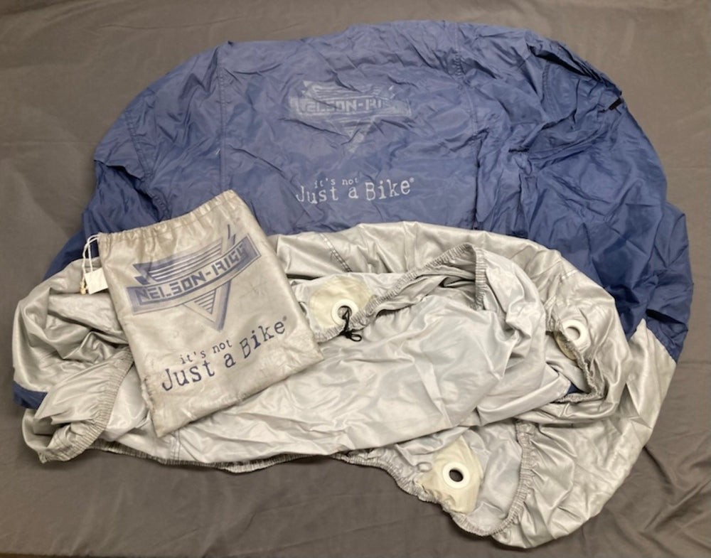 Nelson-Rigg 'it's not just a Bike' Motorcycle Cover, XL Navy/Silver