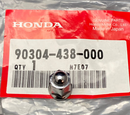 New Genuine Honda 90304-438-000 Nut, Cap (6MM)