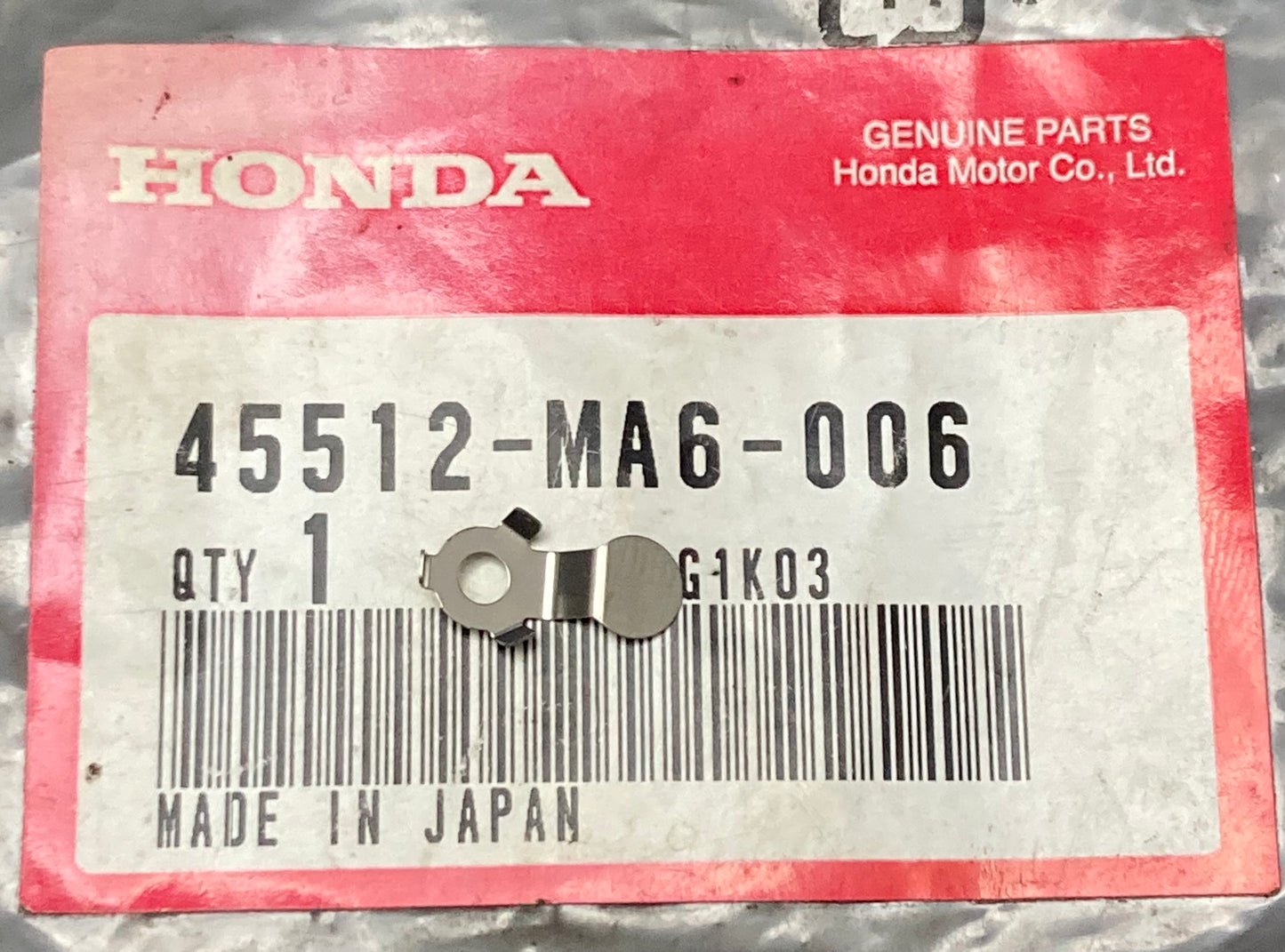 New Genuine Honda 45512-MA6-006 Protector