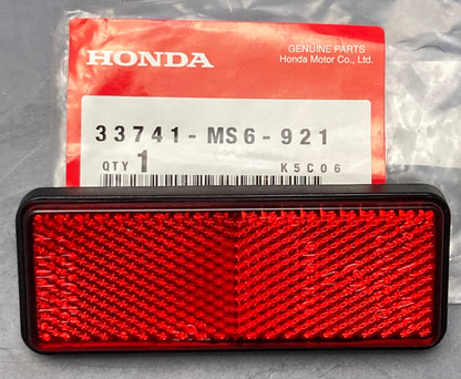 New Genuine Honda 33741-MS6-921 Reflector, Reflex
