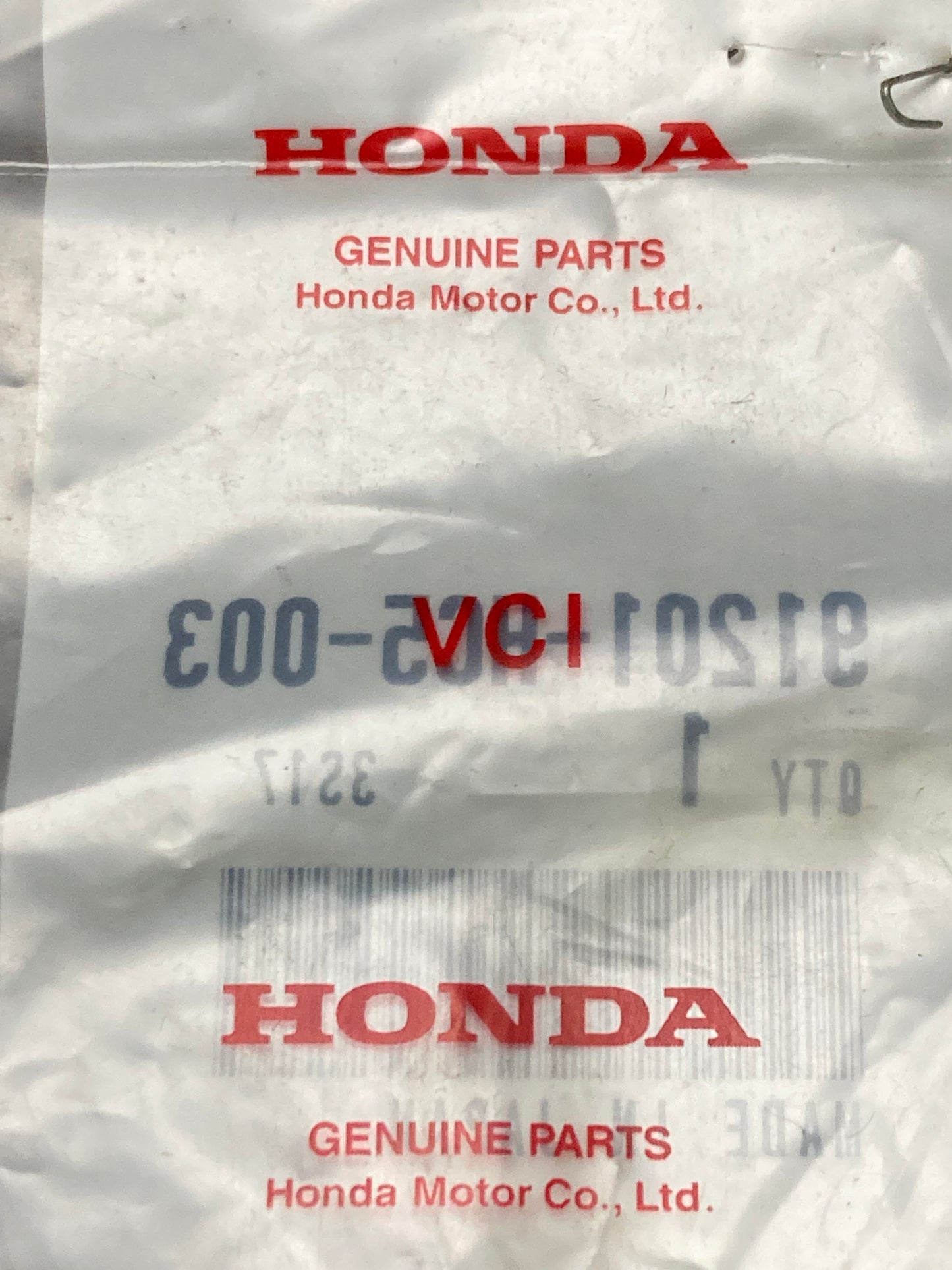 New Genuine Honda 91201-HC5-003 Oil Seal (24X34x7)