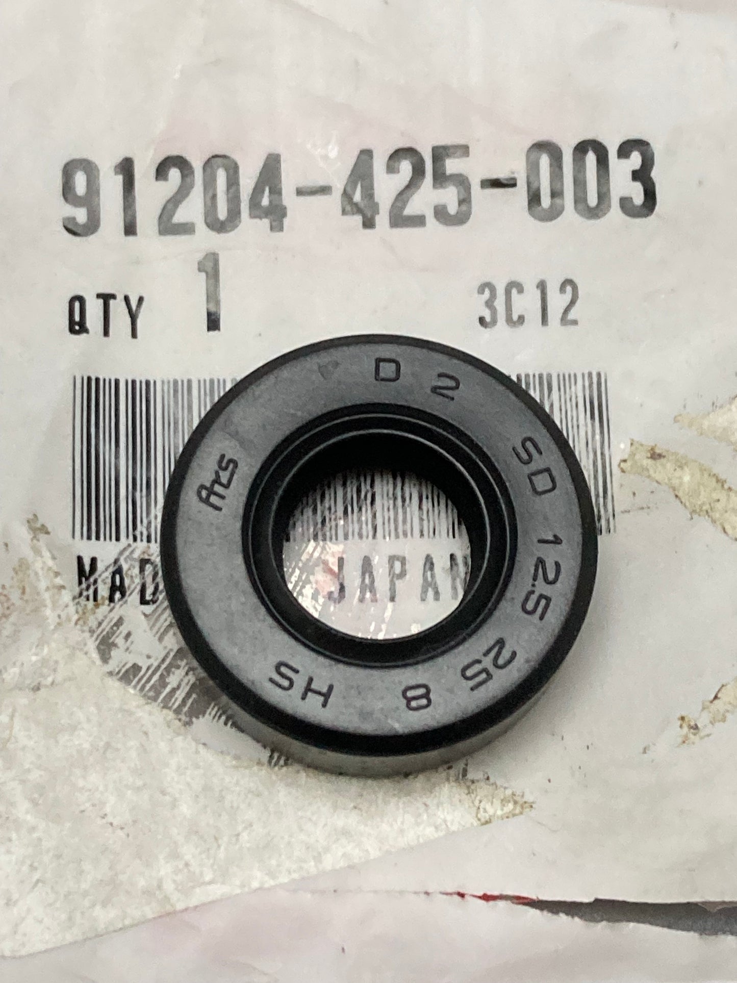 New Genuine Honda 91204-425-003 Oil Seal (12.5X25x8)