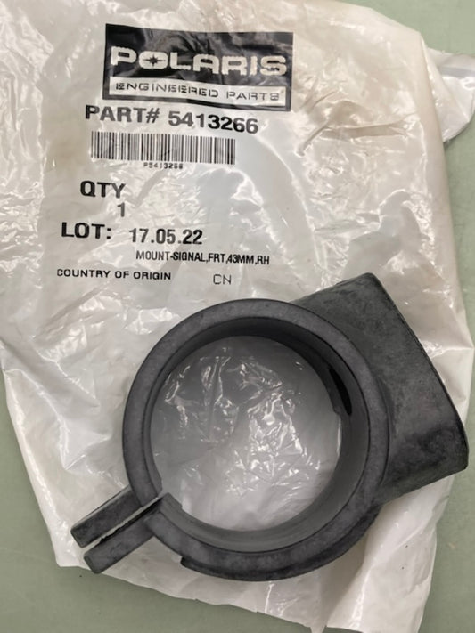 Polaris 5413266 Mount-Signal, FRT, 43MM, RH New Genuine