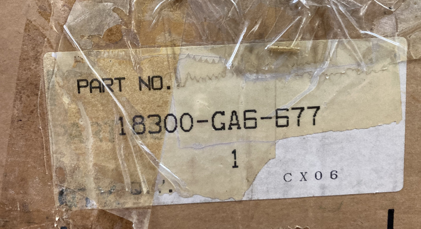 New Genuine Honda 18300-GA6-677 MUFFLER, EX.