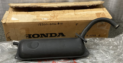 New Genuine Honda 18300-GA6-677 MUFFLER, EX.