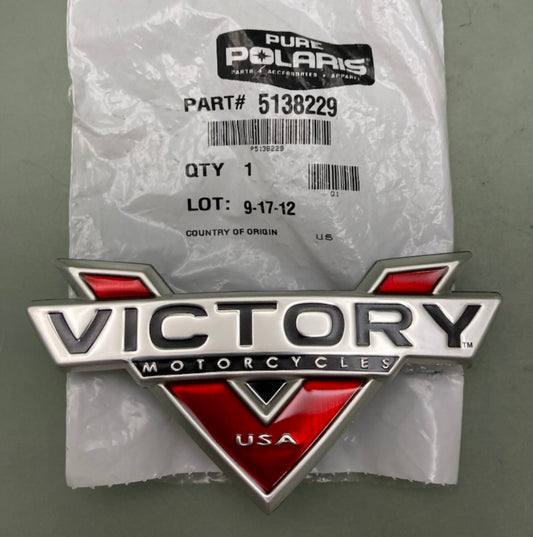 Polaris 5138229 Badge, Victory, Logo, Vision New Genuine