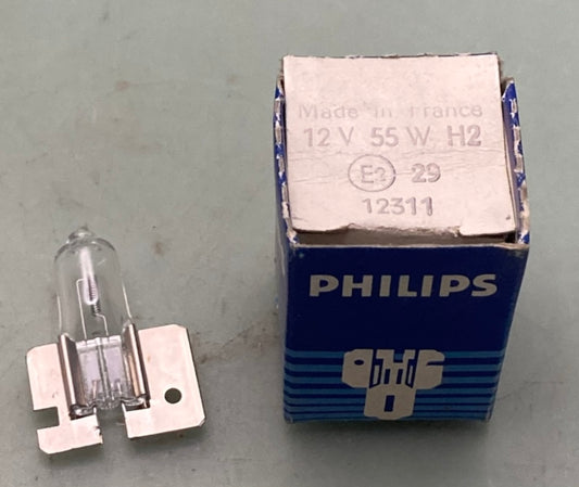 New Genuine Philips 12311 Halogen Bulb 12V/55W H2