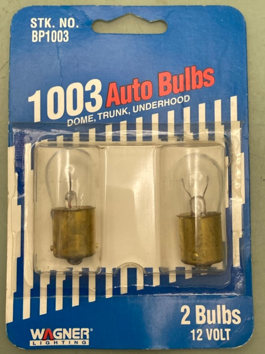 2 PK New Genuine Wagner Lighting BP1003 Bulb 12V