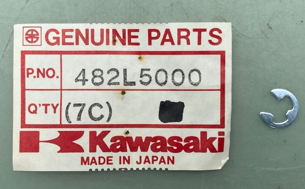 Qty 2 Kawasaki 482L5000 Circlip-Type-E 482EA5000 New Genuine