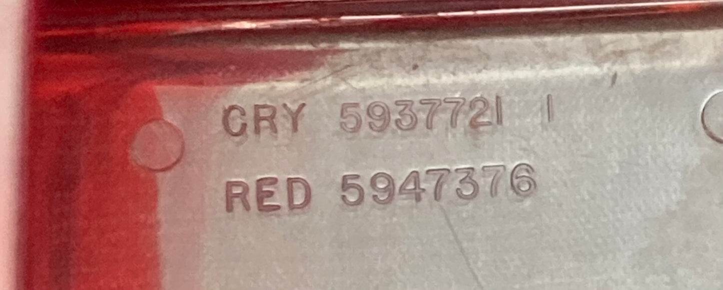 New Replaces Harley Davidson CRY 5937721 RED 5947376 Taillight