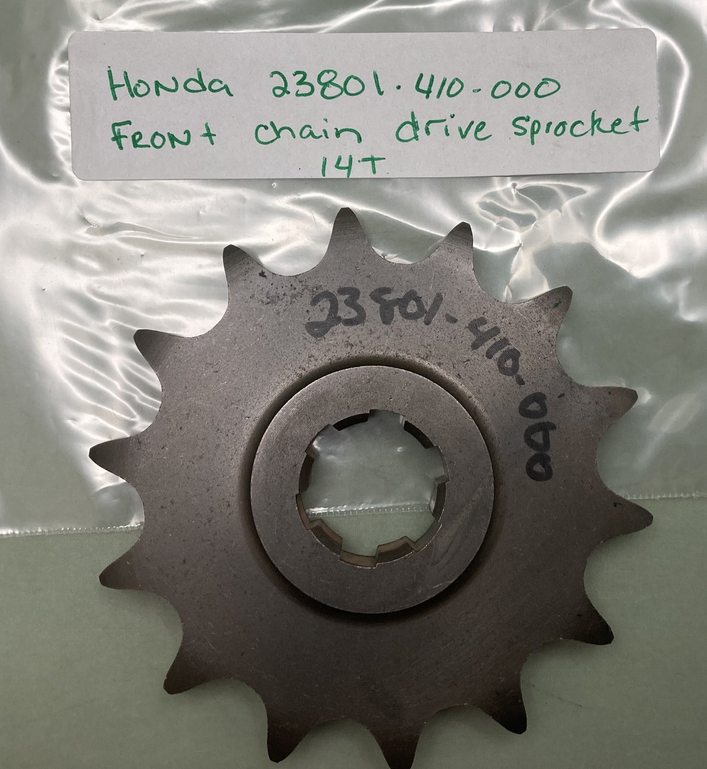 New Replaces Honda 23801-410-000 Front chain drive Sprocket 14T