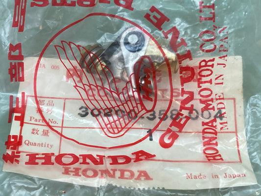 New Genuine Honda 30200-358-004 Contact Breaker Point