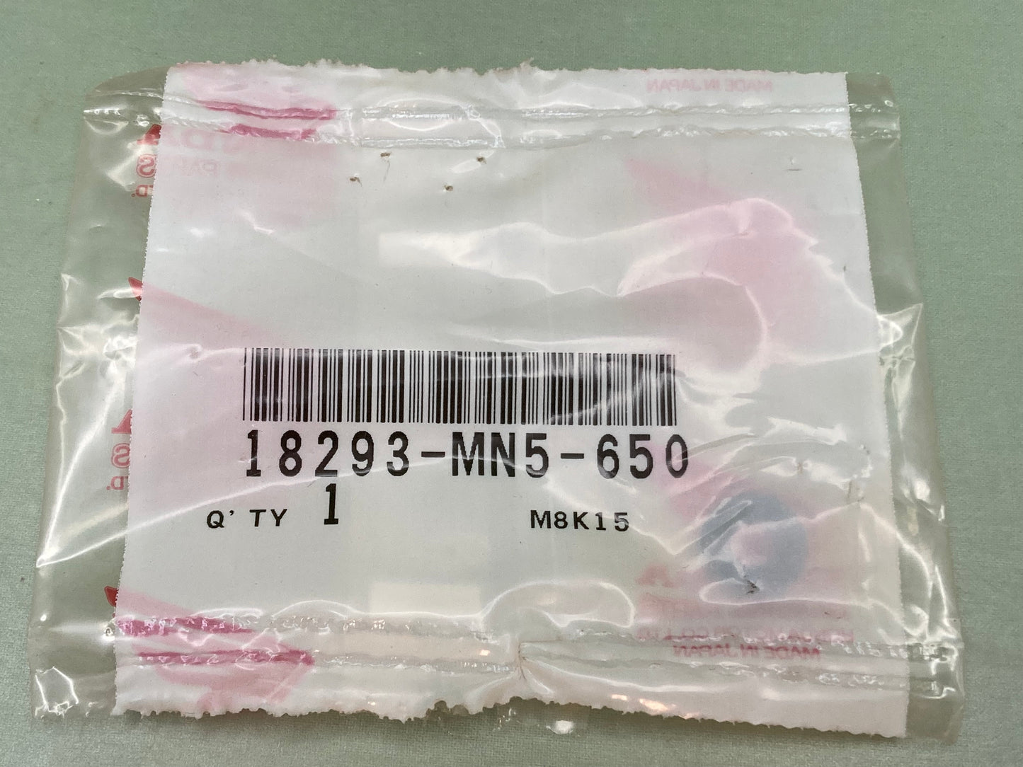 New Genuine Honda 18293-MN5-650 Gasket, Protector
