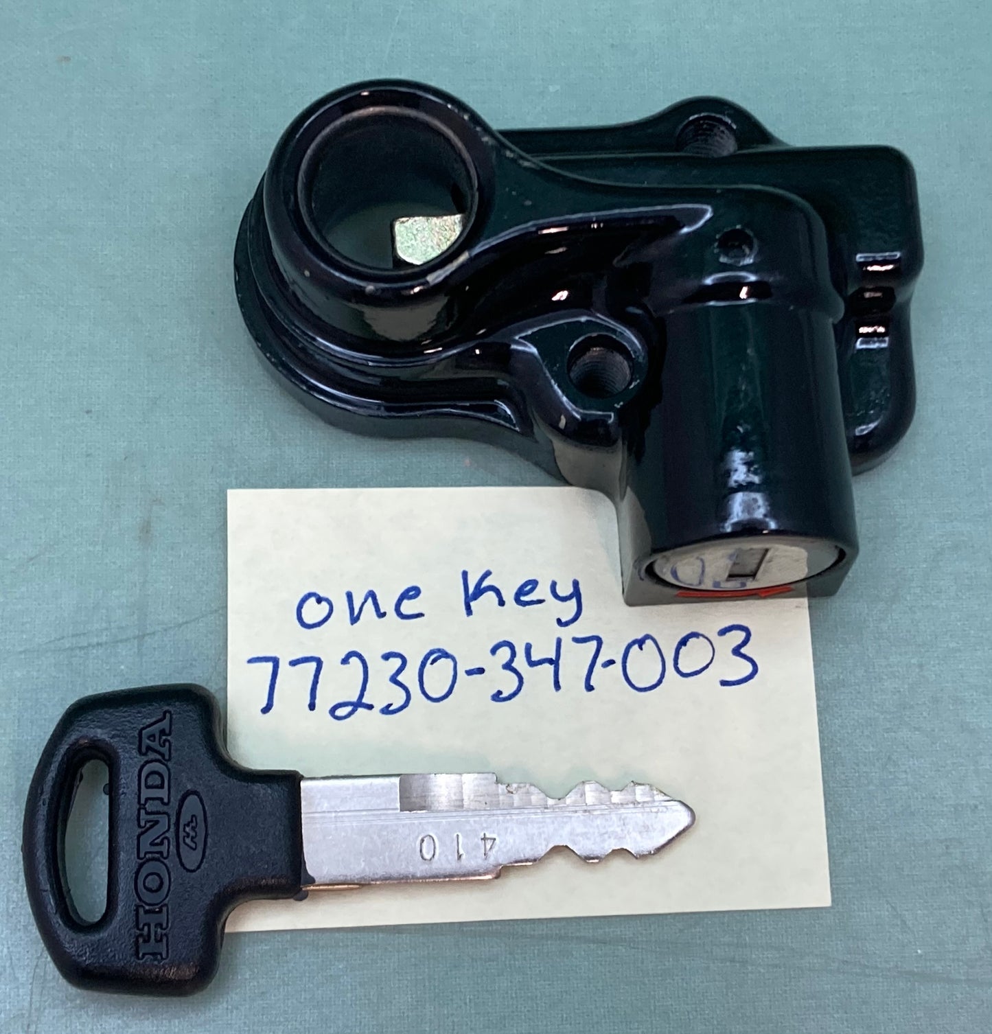 New Replaces Honda 77230-347-003 LOCK ASSY.,SEAT ONE KEY