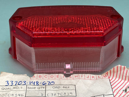 New Genuine Honda 33703-148-670 Lens, Taillight