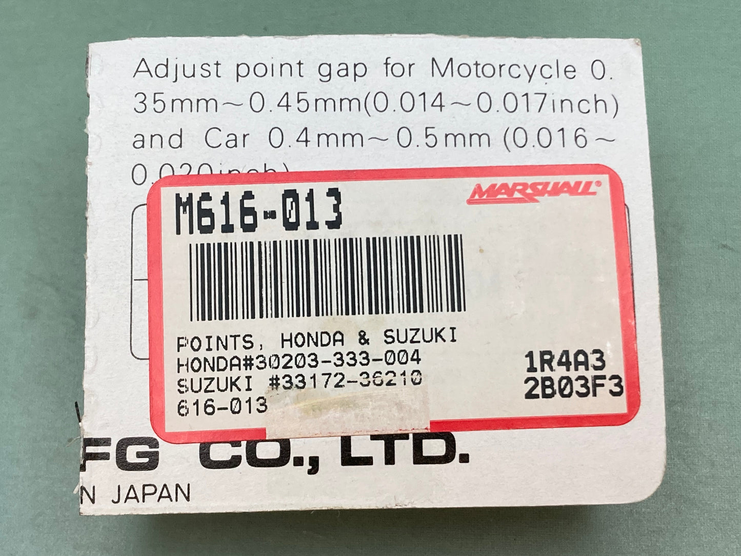 New Genuine Daiichi 616-013 Points Honda 30203-333-004 Suzuki 33172-36210