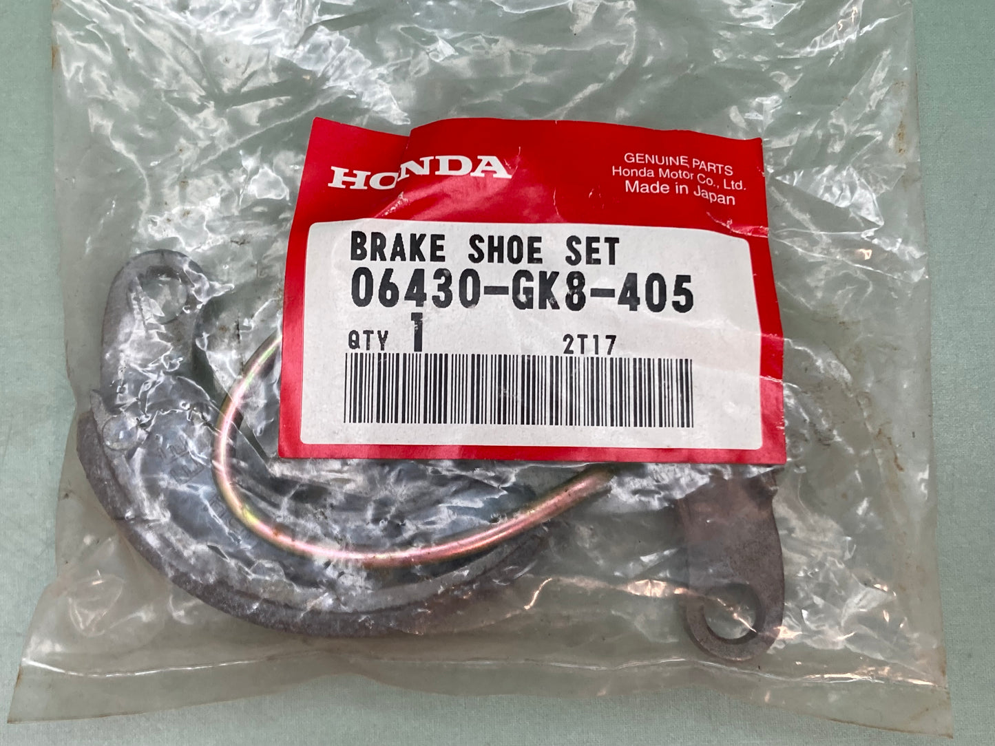 New Genuine Honda 06430-GK8-405 Shoe, Kit, Brake 431A0-GK8-670