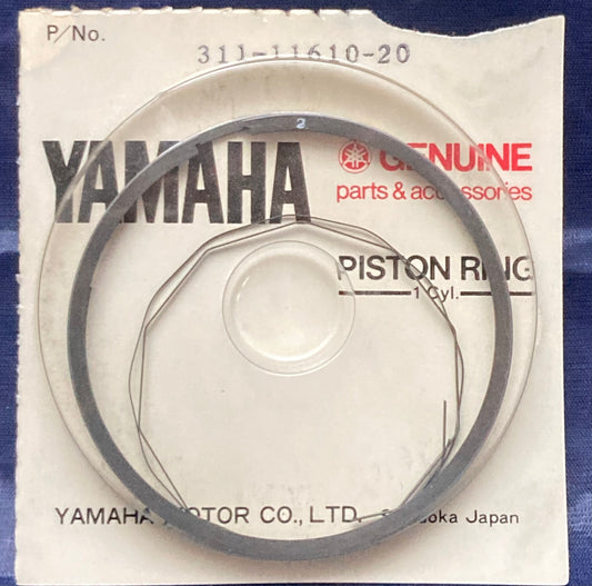 New Genuine Yamaha 311-11610-20 Piston Ringset 2nd