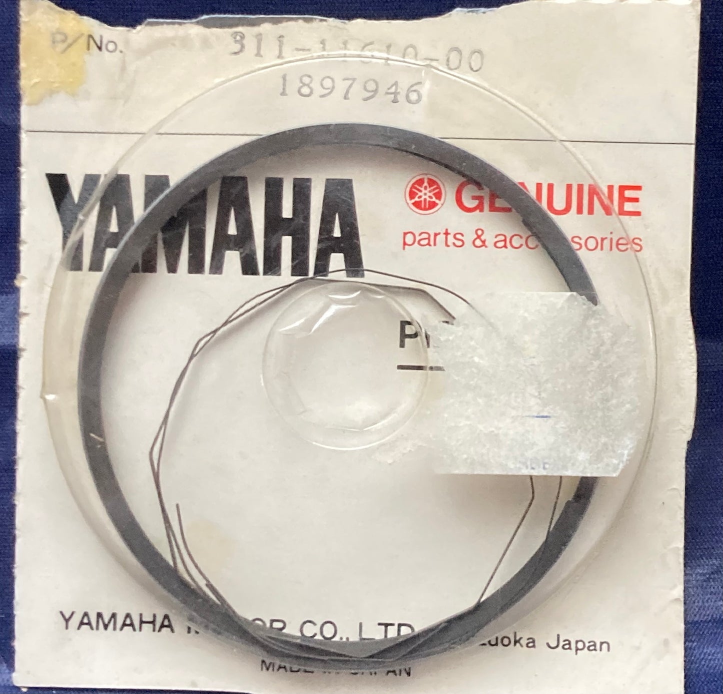 New Genuine Yamaha 311-11610-00 Piston Ringset Std