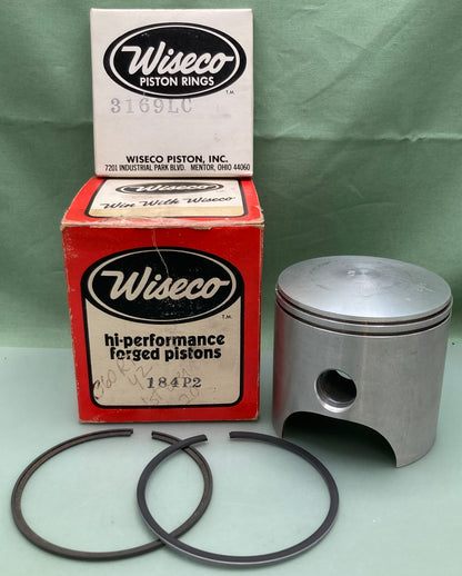 New Genuine Wiseco 184P2 Forged Piston Kit