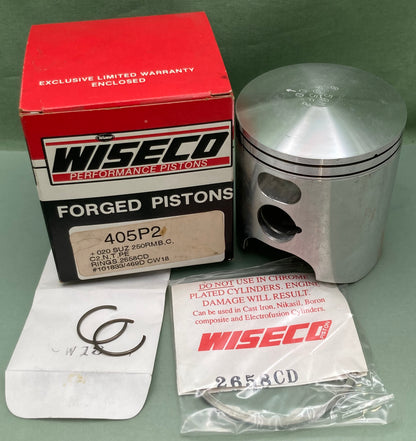 New Genuine Wiseco 405P2 Forged Piston Kit