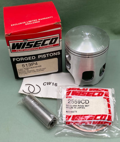New Genuine Wiseco 513P4 Forged Piston Kit