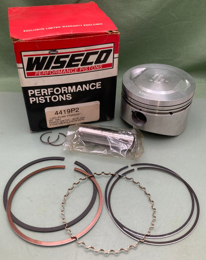 New Genuine Wiseco 4419P2 Forged Piston Kit