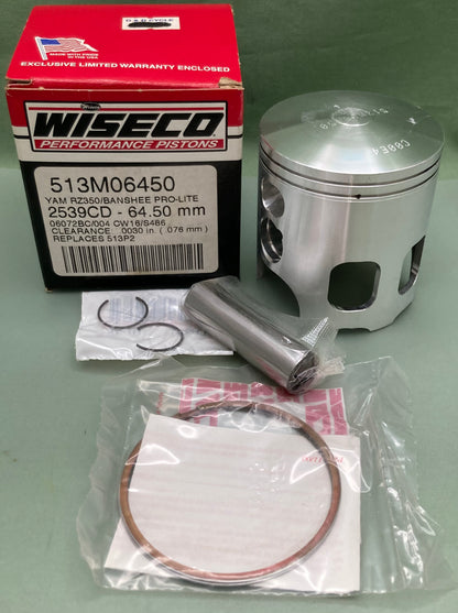 New Genuine Wiseco 513M06450 Forged Piston Kit