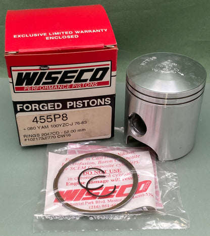 New Genuine Wiseco 455P8 Forged Piston Kit