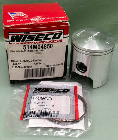 New Genuine Wiseco 514M04850 Forged Piston Kit