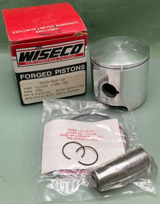 New Genuine Wiseco 559P3 Forged Piston Kit
